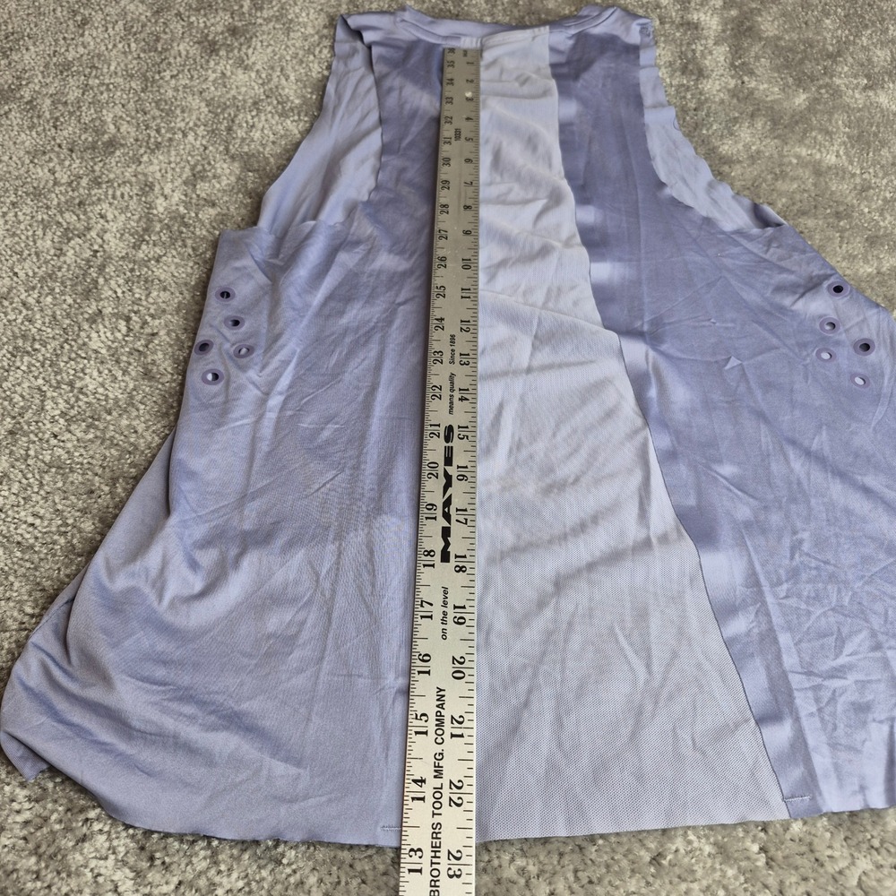 Gymshark Sol Lift Tank Intense Steel Blue Womens Medium GLVT4000-ISB NWT - Picture 10 of 11